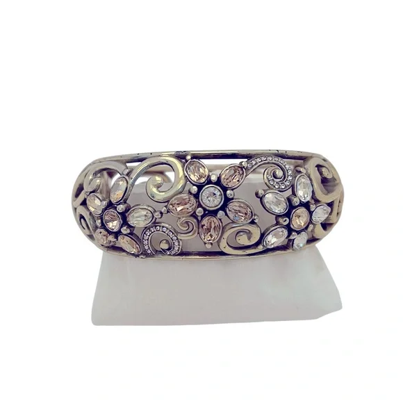 Brighton Garden of Dreams crystal heart pendant necklace and bracelet; retired - Picture 6 of 9